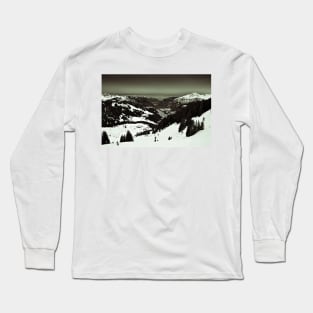 Morzine Lets Gets French Alps France Long Sleeve T-Shirt